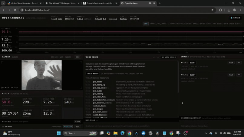 OpenHardware – screenshot 1