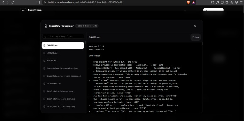FaultLine – screenshot 2