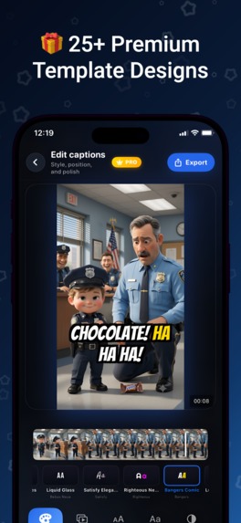 OnlyCaptions - AI Auto Captions Maker – screenshot 3