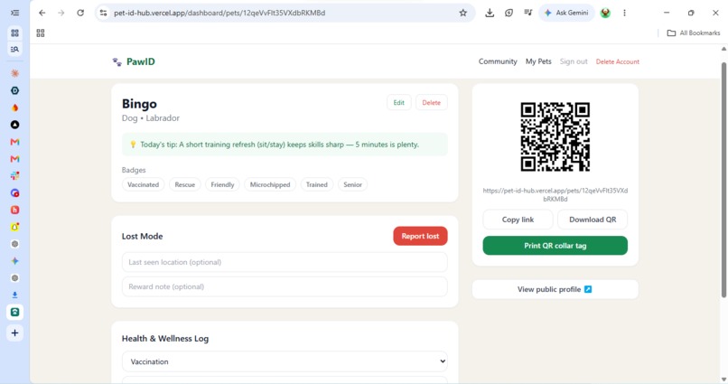 PawID – screenshot 5