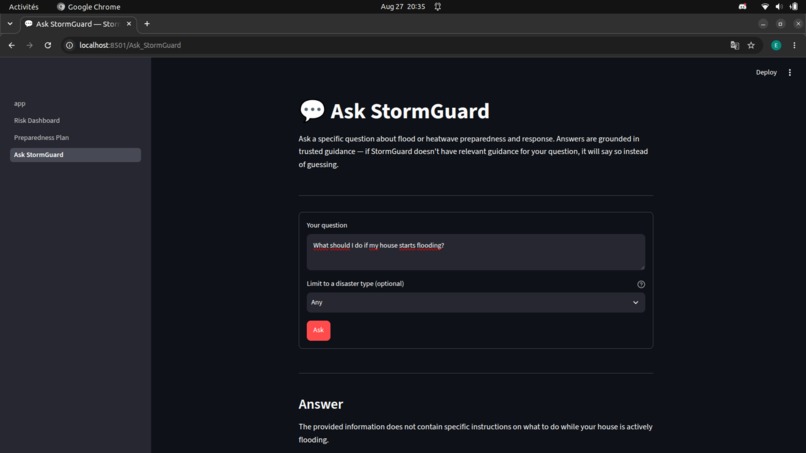 StormGuard AI – screenshot 5