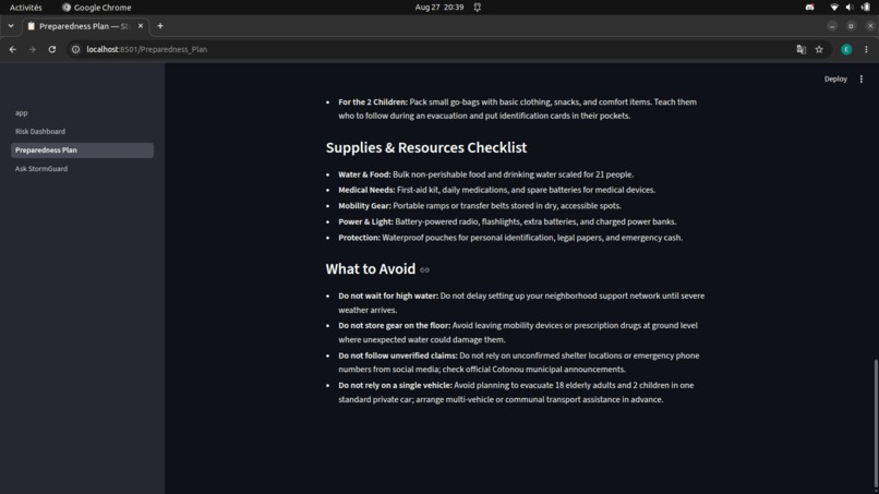 StormGuard AI – screenshot 4