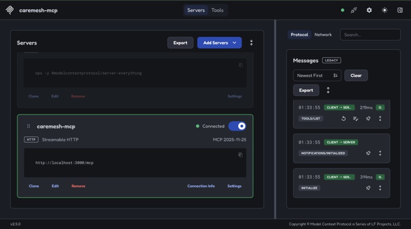 Caremesh – screenshot 1