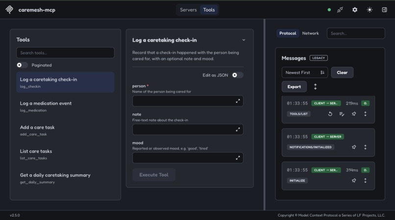 Caremesh – screenshot 4