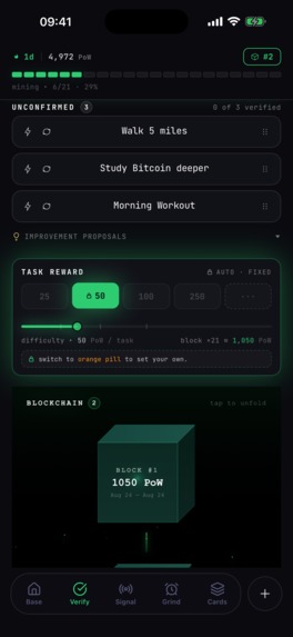 Satoshi Habits – screenshot 5