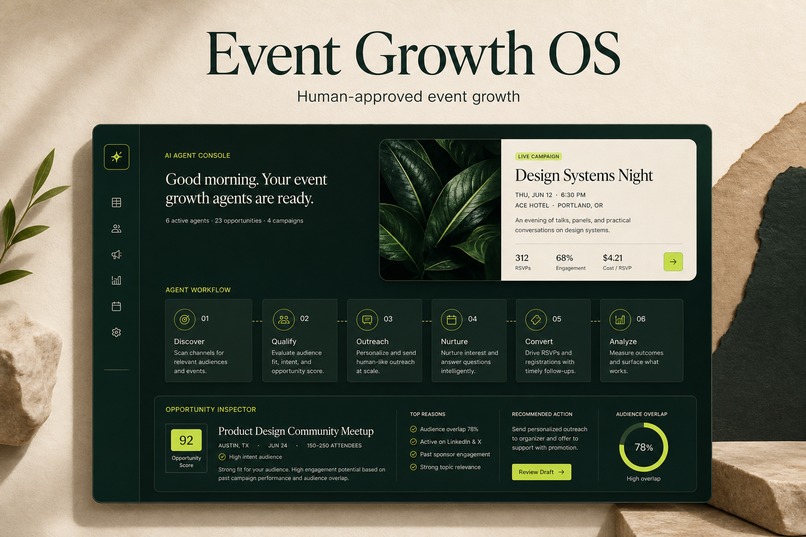 Event Growth OS – screenshot 1
