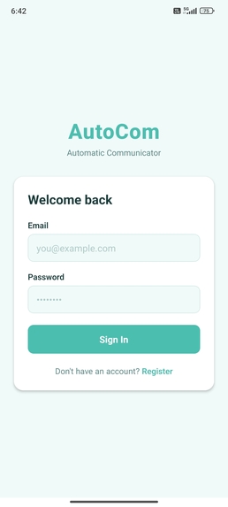 AutoCom – screenshot 3