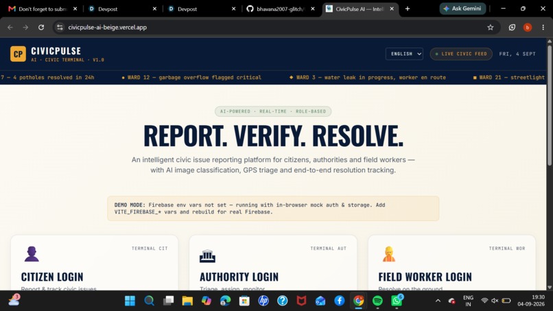 Civic Pulse – screenshot 1