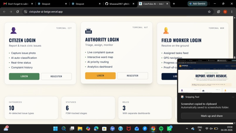 Civic Pulse – screenshot 2