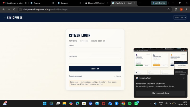 Civic Pulse – screenshot 3