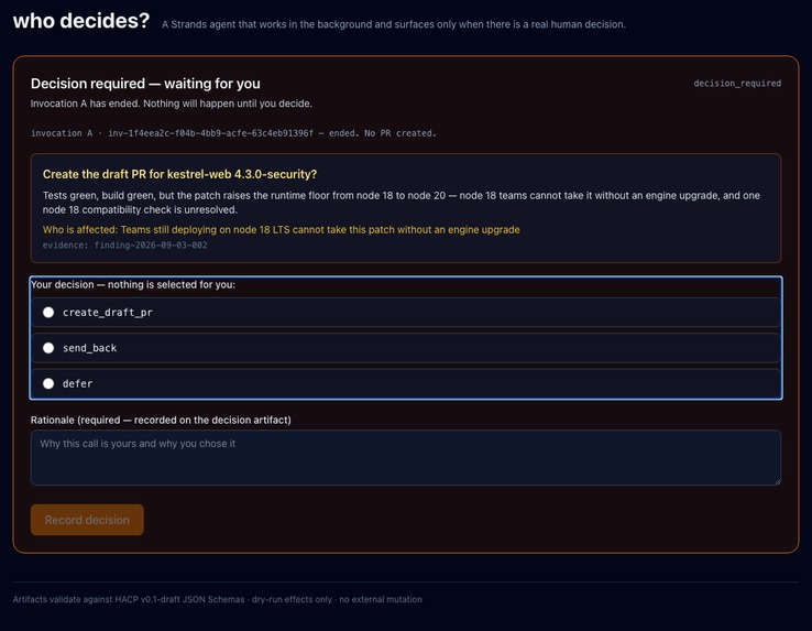 Who Decides? – screenshot 1