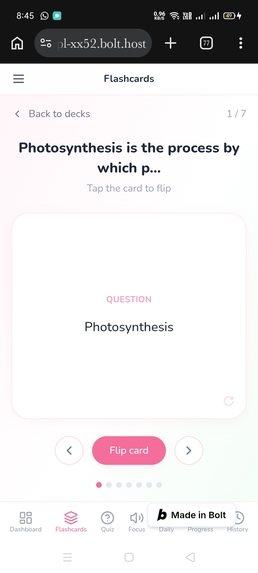 ActiveLearn – screenshot 2