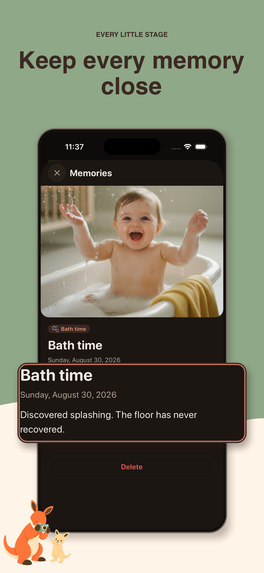 Buma - Pregnancy & Baby Tracker Both Parents Write In – screenshot 6
