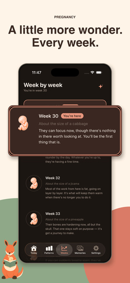 Buma - Pregnancy & Baby Tracker Both Parents Write In – screenshot 7