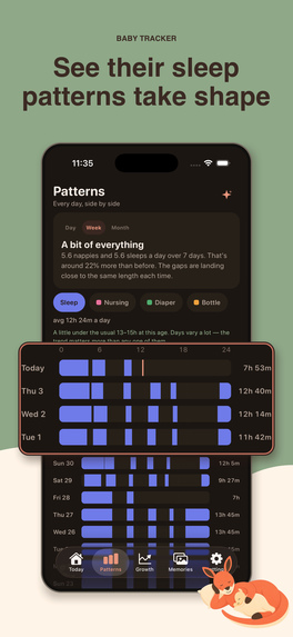 Buma - Pregnancy & Baby Tracker Both Parents Write In – screenshot 9