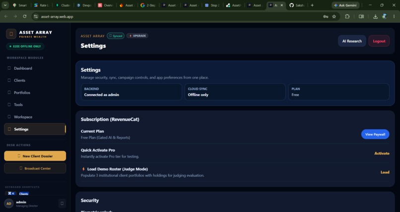 Asset Array – screenshot 4