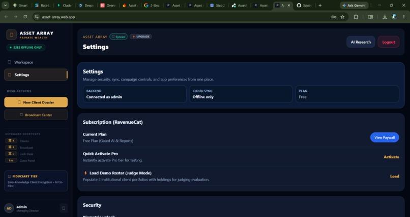 Asset Array – screenshot 5