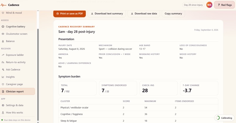 Cadence – screenshot 3