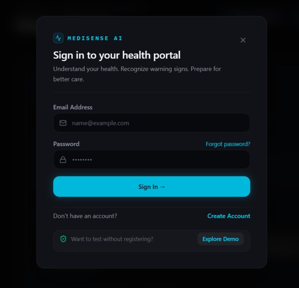 MediSense AI – screenshot 3