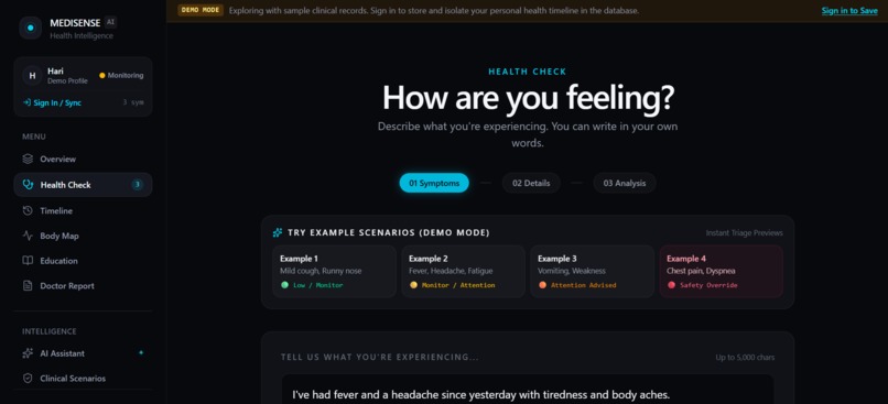 MediSense AI – screenshot 6