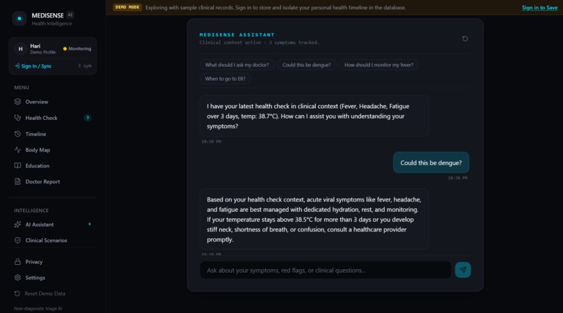 MediSense AI – screenshot 5