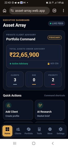 Asset Array – screenshot 1