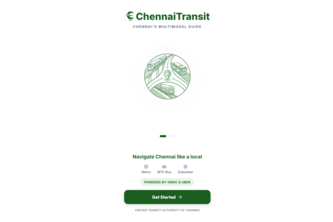 Chennai Transit  multimodal journey planning application