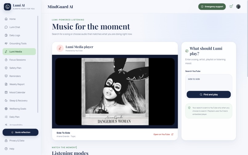 MindGuard AI – screenshot 5