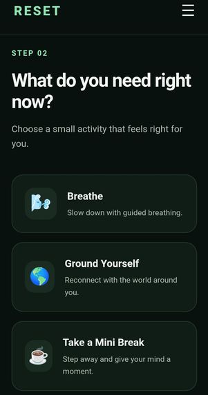 RESET – screenshot 4