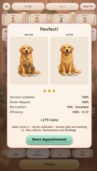 Pawfect Groomers – screenshot 3