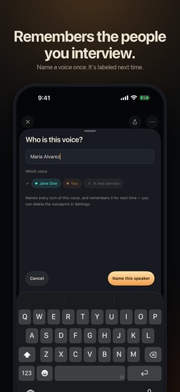 Interview – screenshot 1