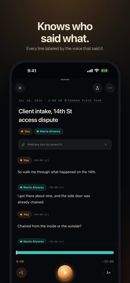 Interview – screenshot 5