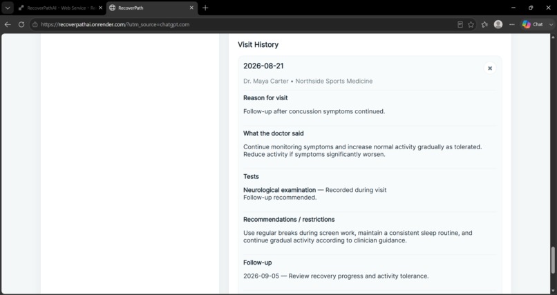 RecoverPath – screenshot 2