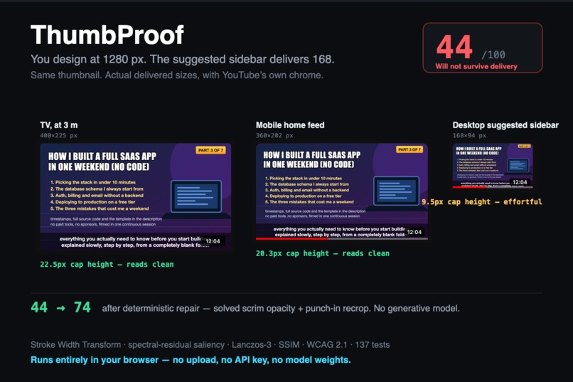 ThumbProof – screenshot 1
