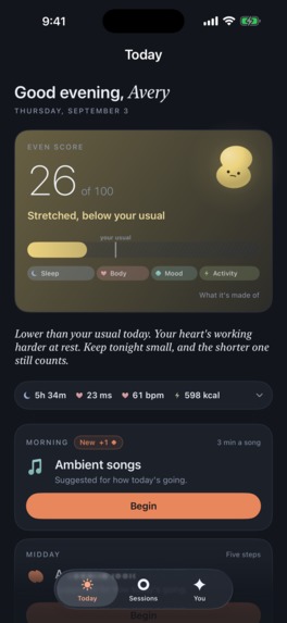 Even: Stress Tracker & Relief – screenshot 8