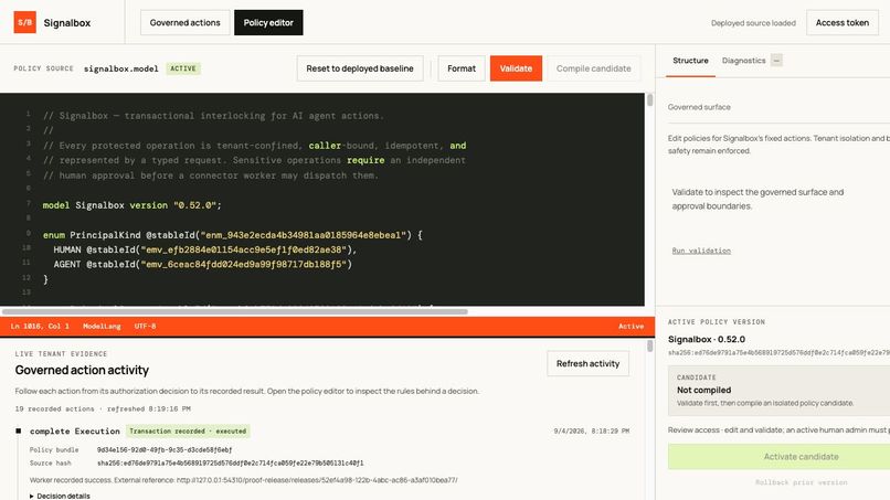 Signalbox – screenshot 1