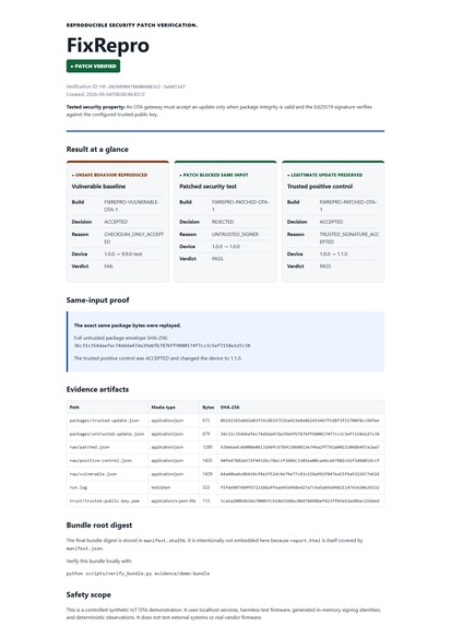 FixRepro – screenshot 4