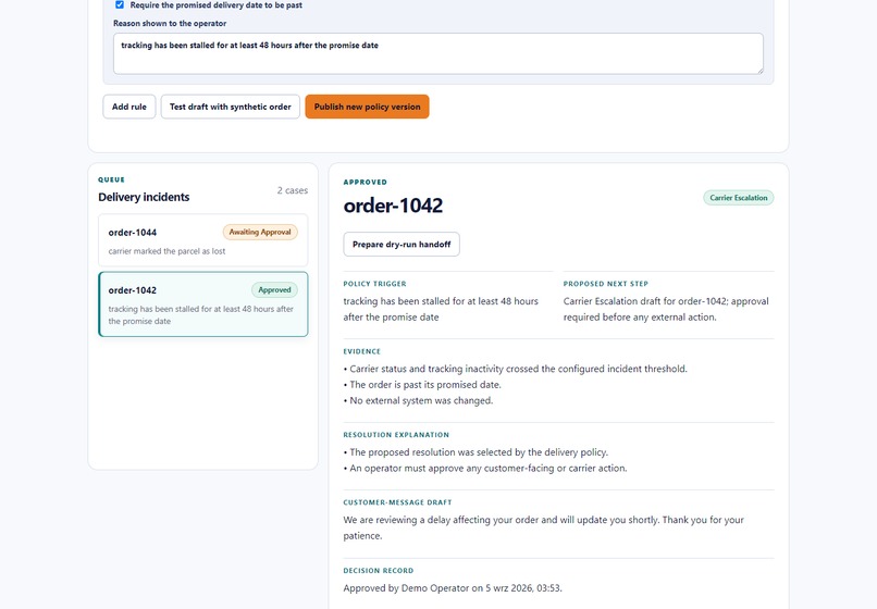 ResolveDesk — Order Exception Captain – screenshot 5