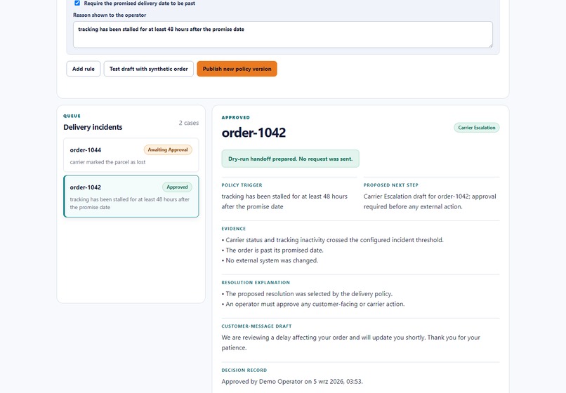 ResolveDesk — Order Exception Captain – screenshot 7