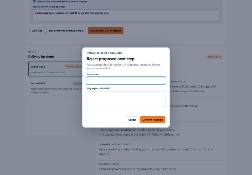 ResolveDesk — Order Exception Captain – screenshot 8