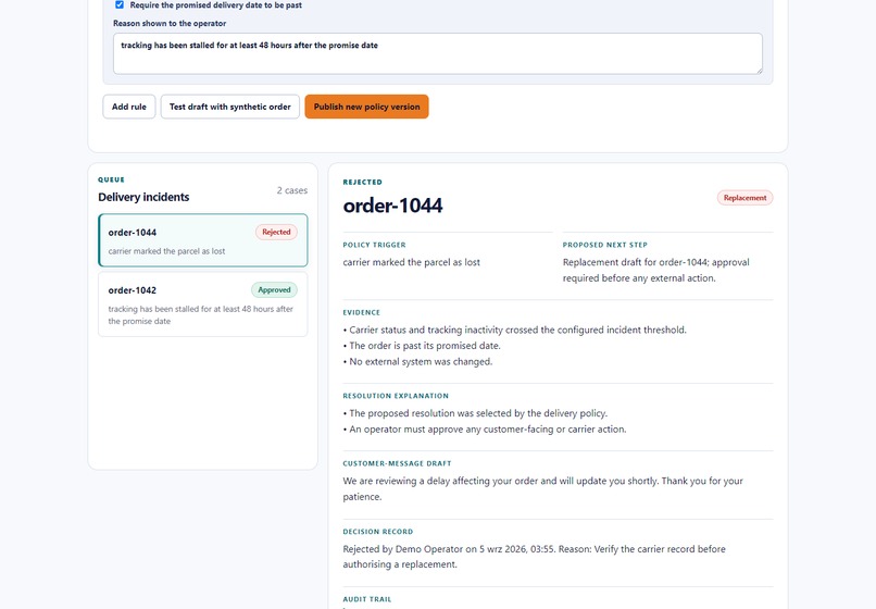 ResolveDesk — Order Exception Captain – screenshot 9