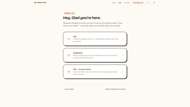 Before I Tell – screenshot 3