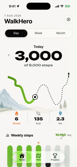 WalkHero – screenshot 1