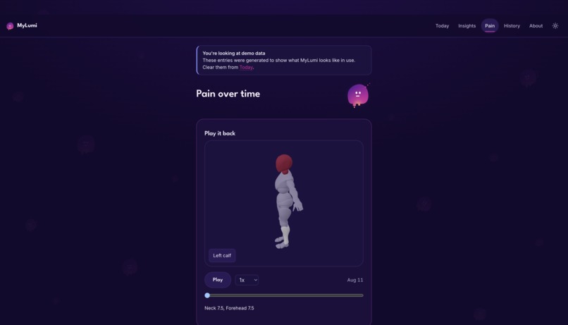 MyLumi – screenshot 2