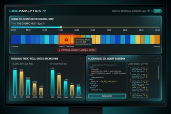 CineAnalytics AI: Real-Time Telemetry & AI Studio Director