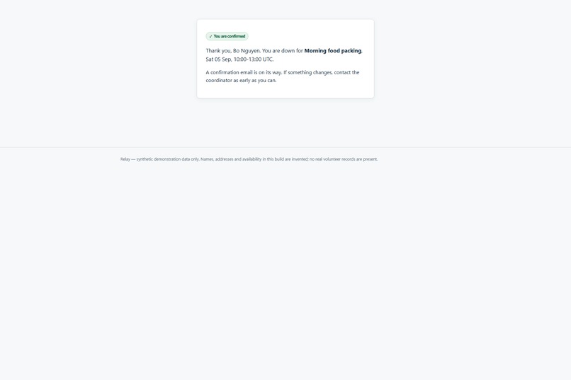 Relay – screenshot 2