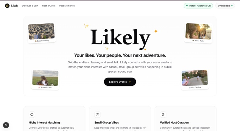 Likely ✨ – screenshot 1