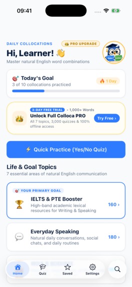 English Collocations: Colloca – screenshot 2