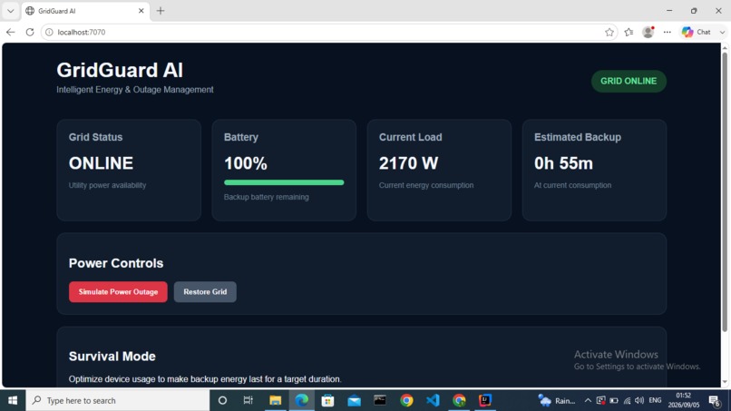 GridGuard Ai - Smart Energy Management – screenshot 1