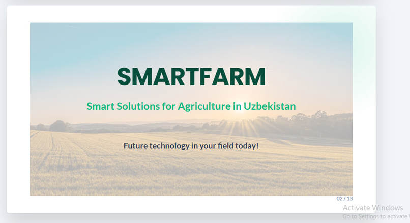 SmartFarm – screenshot 1